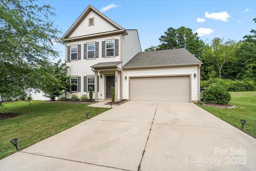 Great opportunity to get this one owner home at a great price!  Whoever gets this house is lucky!  You will enoy designer touches, upgraded lighting, custom closet systems in every bedroom.  A fully fenced backyard with extended herringbone brick patio.  A Transferrable Builder Warranty!  Main floor features open layout, upgraded lighting, modern accent walls, and a spacious primary suite with walk-in custom closet system. Kitchen boasts plenty of cabinets, large island with seating, and stainless appliances. Great for gatherings w/formal dining area. Upstairs offers 2 bedrooms with custom closet systems, shared full bath, & versatile living space. Backyard oasis includes extended herringbone brick patio, pergola, and privacy fencing—perfect for entertaining! Thoughtful details include custom window trim, upgraded banisters, and stylish wallpaper accents. Low SC taxes and minutes to Lake Wylie, shopping, and dining. Zoned for award-winning Clover schools and an easy drive to Charlotte.