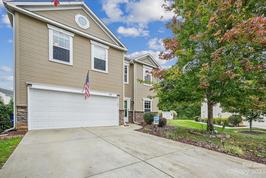 At the back of a quiet cul-de-sac in Lincolnton this well loved home provides 3 bedrooms plus an office and 2.5 baths. The main floor shows off a large eat-in kitchen with a huge pantry, a spacious family room, and an additional room for a designated dining room, sitting room, or playroom. On the second floor you get an enormous Owner's suite, two nicely sized guest bedrooms and an office.  102 Ivan Lane is situated on just under a quarter acre with a great backyard and storage shed and is located only a few minutes from multiple grocery store options, restaurants, and retail shops.