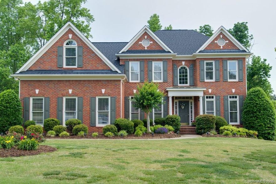 Great John Wieland Basement home in Lexington, 5 beds/ 4 full & 1/2 baths, finished basement, deck on main, patio on basement, upgraded kitchen w/ granite counter tops & beautiful cabinetry, upgraded master bath w/ granite counters, tiled shower, garden tub & skylight, bar/entertainment area w/ fridge & wine cooler, irrigation system, 3-car garage.  Community pool, tennis courts, playground & club house, close to shops & restaurants, easy hwy access & close to Concord Mills & Northlake Mall.