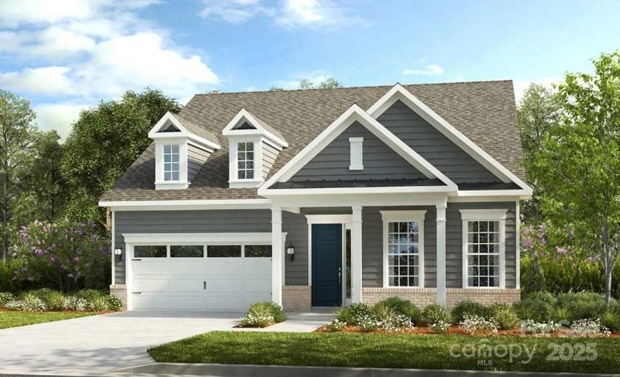 MLS#4232466 REPRESENTATIVE PHOTOS ADDED. New Construction, June Completion! Nestled in Esplanade at Northgate, a vibrant 55+ resort-lifestyle community, the Presley plan offers spacious and stylish one-story living. Step inside to a welcoming foyer, leading to a secondary bedroom with a full bath and an additional bedroom. The open-concept kitchen, complete with a large food-prep island, flows effortlessly into the casual dining area and a bright gathering room, perfect for entertaining. A private foyer off the dining area leads to the serene owner's suite, featuring a charming sitting area, a generous walk-in closet, and a spa-like bath with dual sinks and a walk-in shower. A convenient drop zone and laundry room off the two-car garage add thoughtful finishing touches to this stunning home. Structural options added include: tray ceilings, 4' garage extension, metal roof, additional bedroom, extended shower at primary suite, additional windows, sunroom.