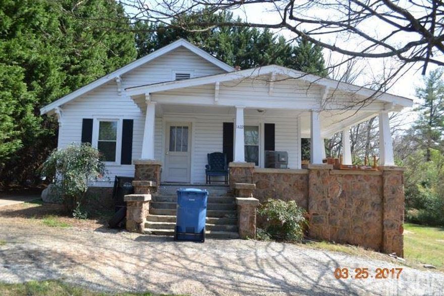 All stats per seller to be verified by buyer/buyer's agent! Bungalow home with some updates. Wrap around porch, convenient locatio. Sold strictly as is/where is. Seller to make no repairs. Seller has no knowledge of lead-based paint or lead-based paint hazards in the housing.  Seller has no reports or records pertaining to lead based paint. Seller /seller's agent make no representations as to the condition of the property.