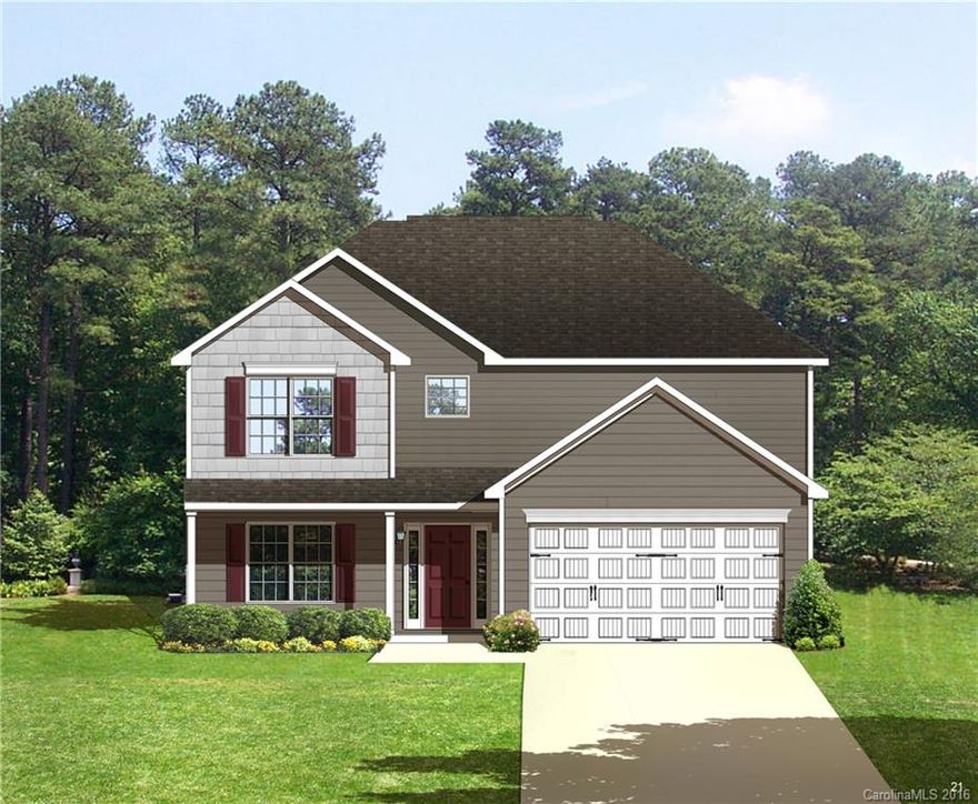 Diamond Series 2603-B NEW two-story home with two-car garage! The main floor has a nice open floor plan connecting the great room to the dinette and kitchen. The owner's suite is also on the main floor and has a private bathroom and a walk in closet! The 2nd floor includes 3 additional bedrooms, another full bath, and loft area! Completion date is June/July 2016. $95 holds the home with approved lender and attorney!