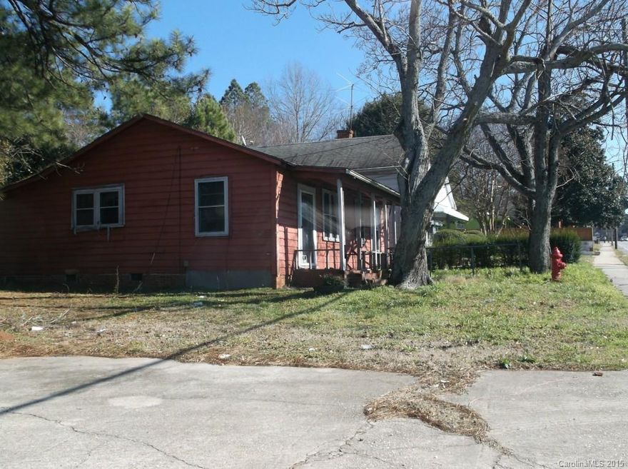 Bungalow located at 808 Salisbury St. in Wadesboro, North Carolina