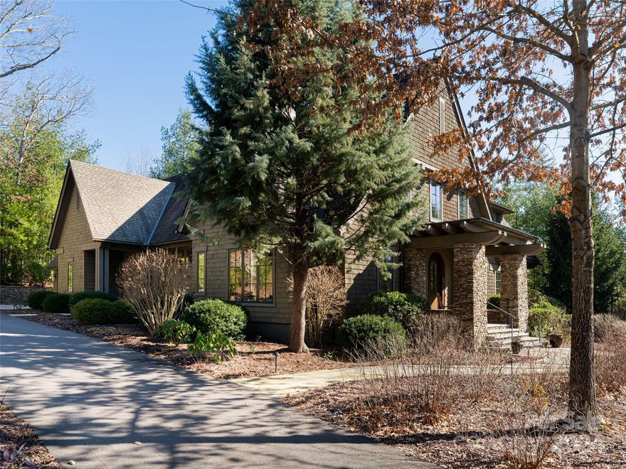 Designed by Samsel Architects, this beautifully sited cedar shake and stone home has a private backyard with thoughtful mature landscaping. Clerestory windows bring in ample light to showcase the clean style, bright kitchen and the spacious great room. A working office space at the friend’s side entry keeps you organized, just steps from the garage and laundry room. There is another office upstairs, plus the two ensuite bedrooms and a bonus room. Landscape lighting enhances the main entry walk up to the covered front porch. Enjoy serene and upscale living in The Ramble with exceptional amenities: miles of trails, a saline pool, the Living Well Center, tennis, pickleball and Bocce, Buckspring’s Cabin, parks, gated community with 24-hour patrol.