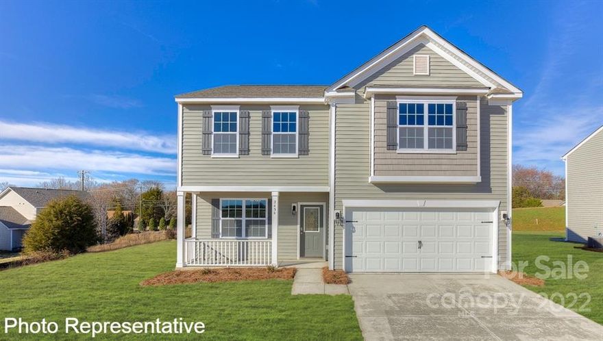 Top Selling Pinehurst floor plan on an unfinished Basement! Open concept with site lines straight from kitchen to the family room. Kitchen features 36" white shaker cabinets and granite countertops w/ tile backsplash. Revwood flooring throughout main living area with carpeted bedrooms. The upstairs has 4 bedrooms including a large primary bedroom with ensuite bath! Then you have the unfinished basement for your personal future plans! Fountain Park is conveniently located less than 7 miles from downtown Asheville. This home is an incredible value with all the benefits of new construction and a 10 yr. Home Warranty! Our Home Is Connected package includes programmable thermostat, Z-Wave door lock and wireless switch, touchscreen control device, automation platform, video doorbell, and Amazon Echo and Echo Dot. All home features are subject to change without notice. Internet service not included.