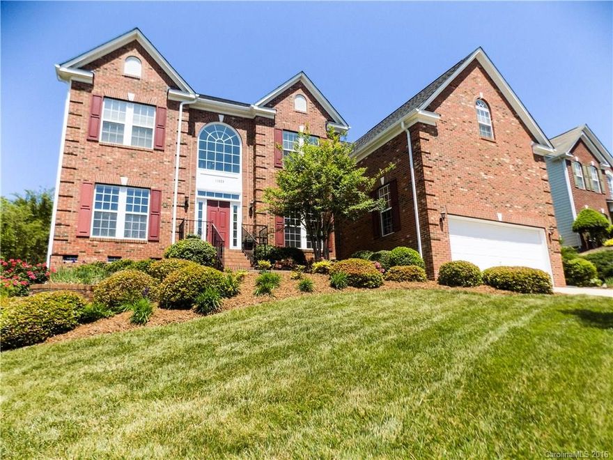 Absolutely beautiful home and property.  The Great room is open to the BK and KT, Sunroom is off the KT.  Updated KT with SS appliances, granite, island and walk in pantry.  The master suite is fantastic with room for sitting area, dual closets.  One BR on the main level and a full bath, 3 bedrooms upstairs are good size.  The garage is extra deep allowing for storage or workshop area.  Finally the private patio are with a walking bridge to the fire pit all surrounded by landscaped area.