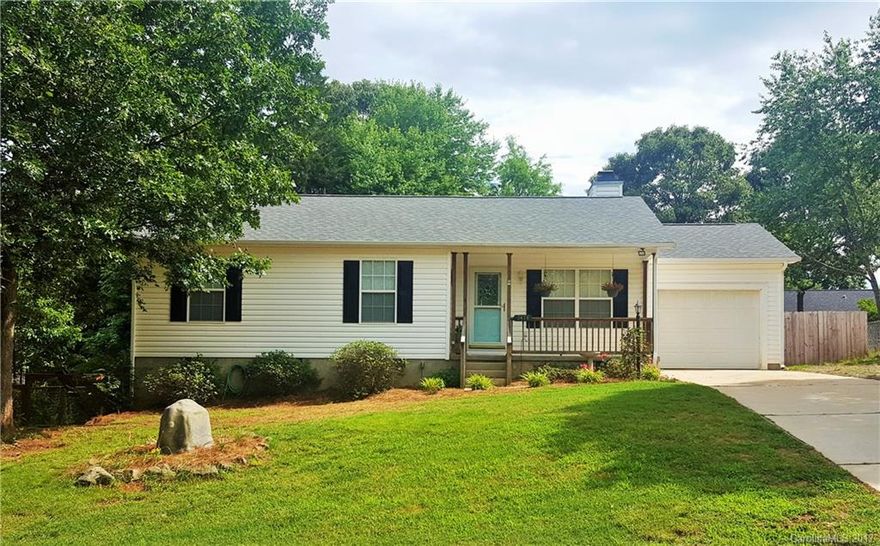 NO HOA! Terrific ranch home with fenced yard, new fire pit with seating and privacy wall, and storage shed. New roof 2017, 1 car garage with abundant cabinets/storage and work space plus 220 volt hookup. Updated laminate flooring throughout home, recently updated bathrooms with new flooring and plumbing, updated lighting fixtures, new paint throughout, and new stove. Great schools! Convenient to new HWY 16, 2 miles from public boat launch. Up and coming area.