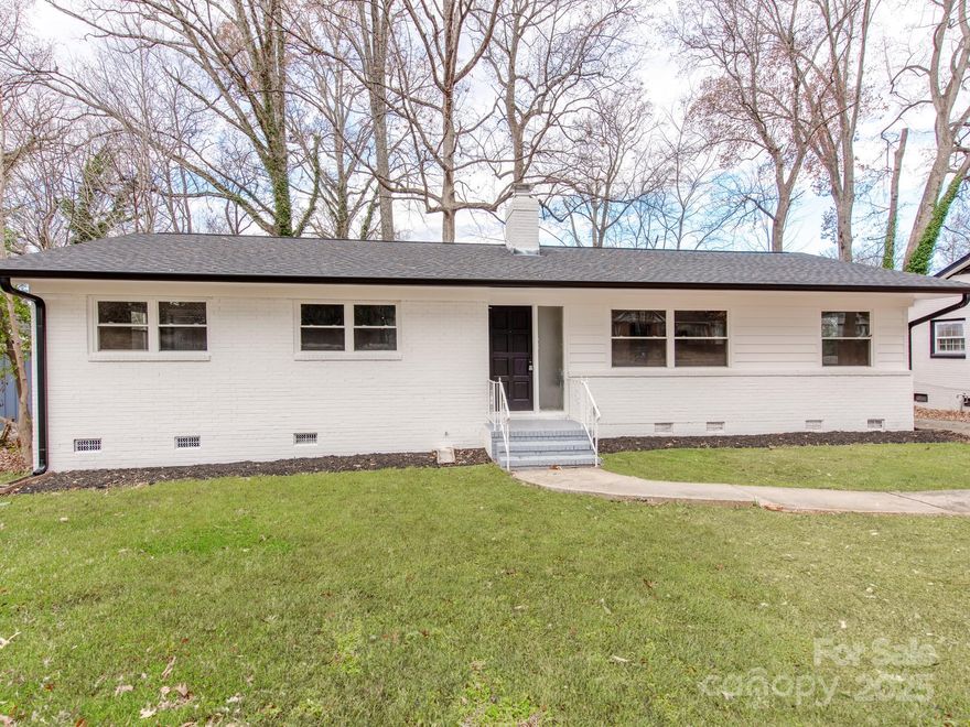 This beautifully renovated 3bd 2bth All-Brick Ranch Home offers timeless charm paired with modern upgrades throughout.Located in the highly desirable Windsor Park neighborhood, this home sits in one of Charlotte’s most popular areas Every detail has been thoughtfully updated, showcasing high-quality finishes and a fresh, move-in-ready feel with a large open floor plan. The open and functional layout provides comfortable single-level living ideal for today’s lifestyle. A stylish kitchen anchors the home with upgraded cabinetry, countertops, and modern appliances. Spacious living areas and updated bathrooms add both comfort and sophistication The master bedroom has it's on en-suite bathroom with high Tile and a beautiful vanity. The durable all-brick exterior enhances curb appeal and low-maintenance living. . Enjoy quick access to Uptown, Plaza Midwood, NoDa, and other sought-after destinations. This exceptional location and full renovation make it a standout opportunity in the heart of Charlotte, North Carolina.