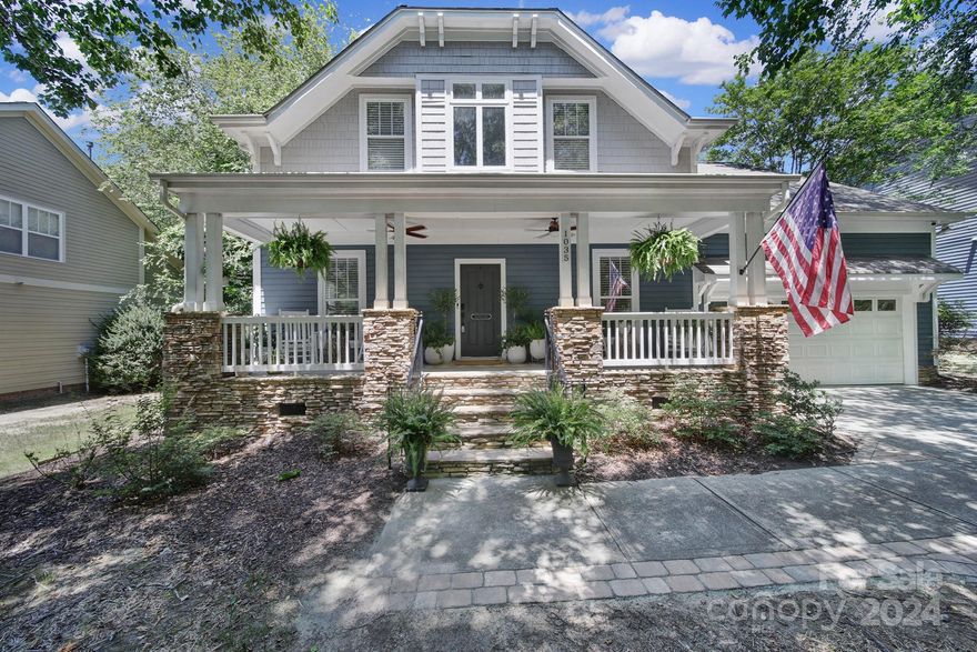 Enjoy all Tega Cay, SC has to offer in this great Saussy Burbank "Baldwin P" floor plan in the coveted neighborhood of Lake Shore! Come and check out this amazing house in the heart of the "Peninsula" side of Tega Cay. Just minutes to Wind Jammer Beach, the Tega Cay Golf Course (27 holes) and Tega Cay Marina! Enjoy walking trails, pools, Lake Wylie, soccer and baseball fields and so much more of what living in Tega Cay, SC. has to offer! Also minutes from shopping, dining and I-77! Enjoy this great homes' outdoor living with a great covered front porch and fantastic rear patio! The inside offers a great office and dining room as you enter and opens to the great room and kitchen! The primary bedroom and bath is also on the main floor along with the mud room and laundry! Enjoy the three private bedrooms, bonus room and full bath up along with great storage options through out! Come by and take a look and get ready for Tega Cay living!