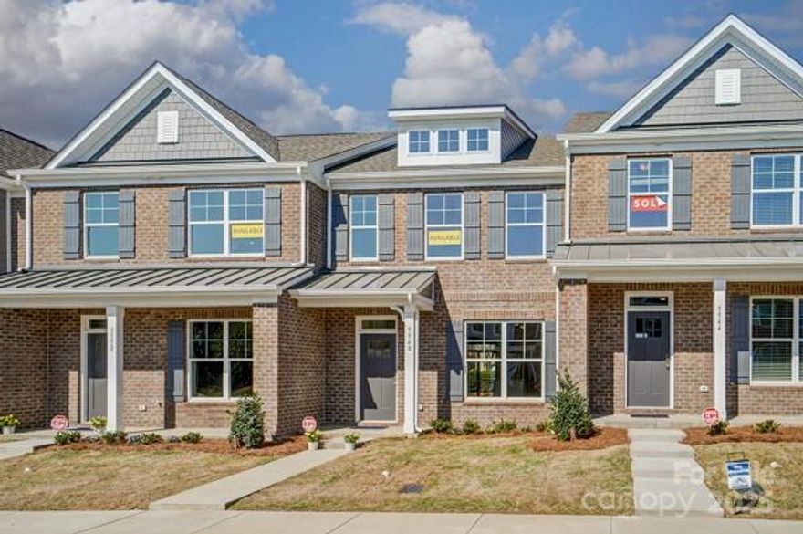 This beautiful, new construction townhome is in an established community within walking distance to shopping, restaurants, and retail! This 2-story Alston townhome which features an attached, rear-load garage and an open main floor with a breakfast area that leads out to the rear patio. This home has spacious dual primary bedrooms with ensuite baths. The kitchen will include white cabinets, quartz counters and stainless-steel appliances, including gas range, microwave and dishwasher. Other exciting features included in this home are upgraded trim, single basin kitchen sink, EVP flooring on the main floor, and metal stair balusters. Proud to be named 2023 Builder of the Year, by the Home Building Association of Greater Charlotte!