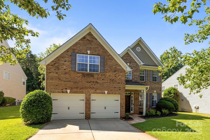 This move in ready gem is nestled in the sought after Legacy Park neighborhood. Enjoy a newly renovated kitchen that boasts quartz countertops w/ a gorgeous tile black splash & SS apps. 1st floor guest bedroom w/ updated full bath. Fully updated laundry upstairs, 2 additional bedrooms & a possible 3rd/bonus flex space. Relax in the primary suite w/ modernized bath & luxurious walk-in closet w/ built-ins. Outside is a fully fenced in oasis w/ privacy trees that back up to woods. Outdoor custom stone fireplace, gravel firepit & built in grill/smoker. 2 car garage w/ EV charger. Just 15 mins from Ballantyne/485. Legacy Park is one of the best hidden gems of Indian Land. With an Olympic size pool, 2 two-story water slides, indoor & outdoor basketball, workout facility, soccer field, tennis, volleyball & stocked fishing pond. A short drive from 521 where you'll find shopping, dining, & coming-soon a new Costco & Target. This home offers the perfect blend of comfort, convenience & lifestyle.