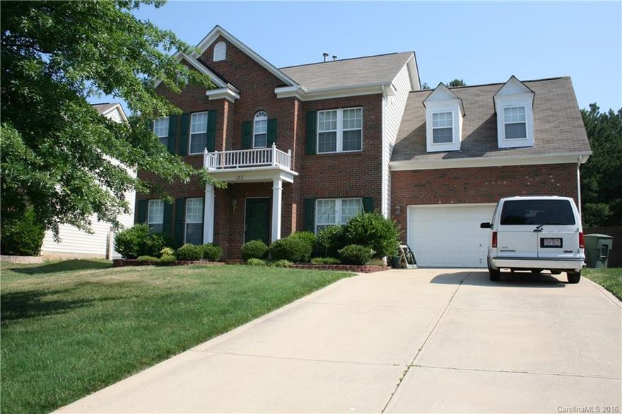 Nice 3Br./ 2-1/2Ba. home in a Great Neighborhood.  Desireable Moorseville Graded School District.  Home has gas log fireplace in great room.  Washer and dryer are for convenience only, owner may not repair or replace.  Front porch and back patio offer great outdoor space.  Jacuzzi on back patio will be removed and is not for tenant use.