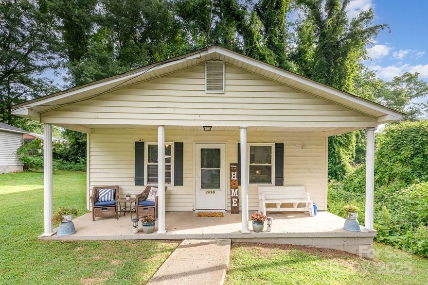 Welcome to this beautifully maintained 2-bedroom, 1-bath home that radiates warmth and comfort. Tucked away on a quiet street with only one neighbor, this home offers a surprising sense of privacy while still being conveniently located. Inside, you’ll find a thoughtfully cared-for interior featuring a stylish, updated kitchen and a like-new oven/stove that’s ready for your next meal. The refrigerator, washer, and dryer will all stay—making this home truly move-in ready. Outside, a backyard shed will also convey, providing extra storage space for your tools or hobbies. Whether you’re a first-time buyer, downsizer, or just looking for a peaceful place to call home, this cozy retreat checks all the boxes!