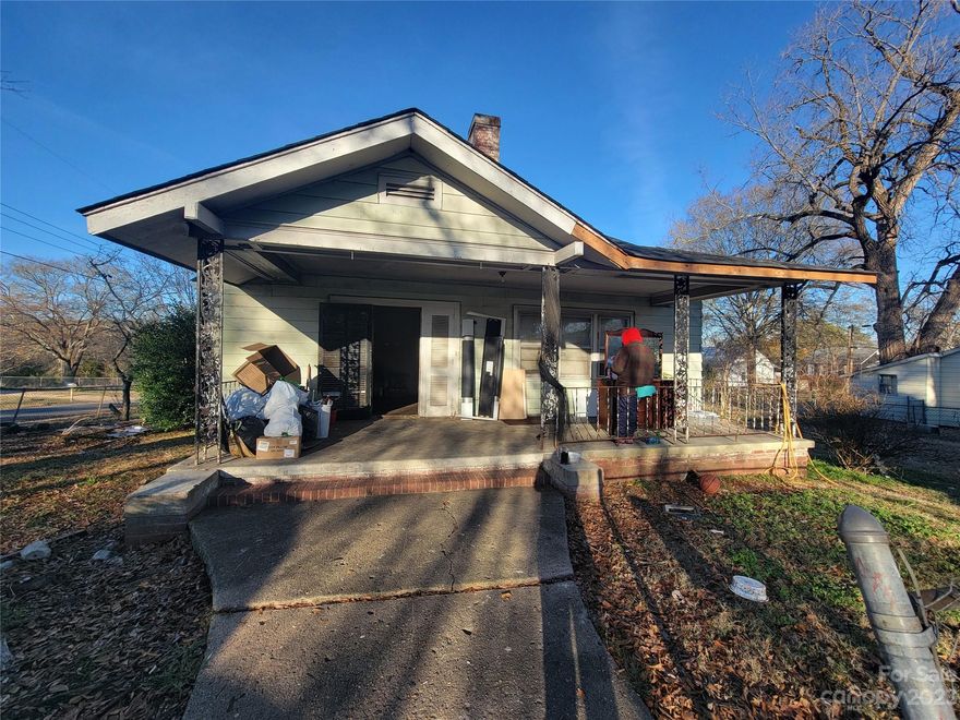 Investor/Handyman Special! Diamond in the rough ready for your personal touch. This home boasts character with its high ceilings and antique-like features. Many of the rooms have hardwood floors. Traditional style layout with an open kitchen and large dining room area. Formal living room and three spacious bedrooms on the main. There is a narrow staircase leading upstairs with a finished room. The heat is currently not working and per the former owner, the HVAC was installed in 2016 - it likely needs to be replaced. New roof 2022. Some fascia and soffits need fixing/replacing. Some popcorn ceiling needs repair/replacement. Square footage is listed as Heated Living Area, but current heat is not working. Upstairs does not seem to have any vents but the heated living sf is the sf of the finished room and the unheated is the attic space.