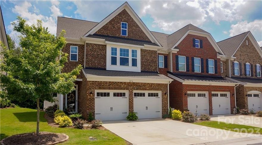 Rare opportunity in this Lake access community at Morrison Plantation. Immaculate end unit, in an awesome location, private lot backs to wooded area and LKN!Beautiful tucked away community offers the perfect Lake life w/community boat slips, outdoor swimming pool, tennis court, playground, beautiful natural walking trails.An amazing open concept on the main level, beautiful and spacious kitchen w/granite tops, gas cook range, perfect for entertaining family/friends!Up you'll enjoy your relaxing oversized Owner's suite w/vaulted ceilings, dual sinks/large vanity with custom walk in closet!2 additional Bdrms w/full bath and laundry room.Upgraded hardwoods throughout main, newer lighting, granite in bathrooms.Plenty of natural light throughout entire home.Exterior maintenance covered by HOA, as well as trash, & all amenities.Fenced in backyard w/paver patio is perfect for entertaining.Lawn maintenance is included in HOA.If you are looking for stressfree lake living, this home is for you!