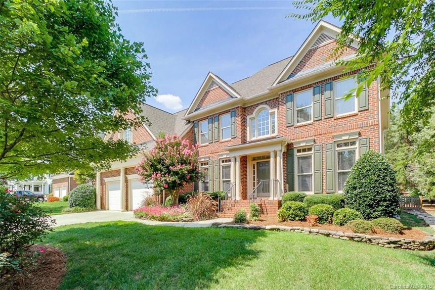 Wieland home on a cul-de-sac. Hardwoods throughout main, huge laundry w/ 2nd floor laundry chute. Library and walk-in pantry added 2014. Tons of storage. Open kitchen, Wolf gas stove and KitchenAid double ovens w/ convection. Master bedroom w/ 150 sq. ft. walk-in closet and two extra closets. Finished 3rd floor w/ full bath, queen bed, media room & storage. Smart house with secure remote controlled lighting, A/C and garage doors. Fenced yard, irrigation, covered deck and large patio w/ fire pit