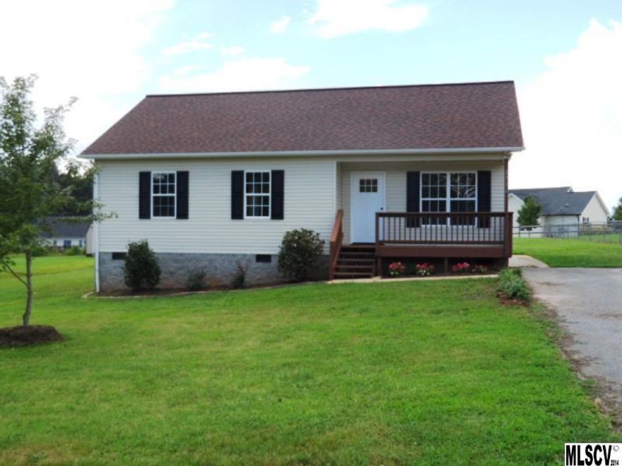 Renovated 3BR/2BA home in Connelly Springs on large, level lot just minutes from Hwy 70 & I-40.  Beautiful kitchen w/ new cabinets, countertops & backsplash.  Kitchen also features new stainless steel appliances (fridge, range, microwave, dishwasher) & large pantry.  New laminate, tile & carpet throughout.  Fresh paint & new fixtures.  Master suite has spacious walk-in closet.  Covered front porch and  nice back deck- perfect for entertaining. Agent is related to owner & has interest in property.   View all the pictures of this beautiful home at:  http://s1088.photobucket.com/user/abihef41/slideshow/?sort=9