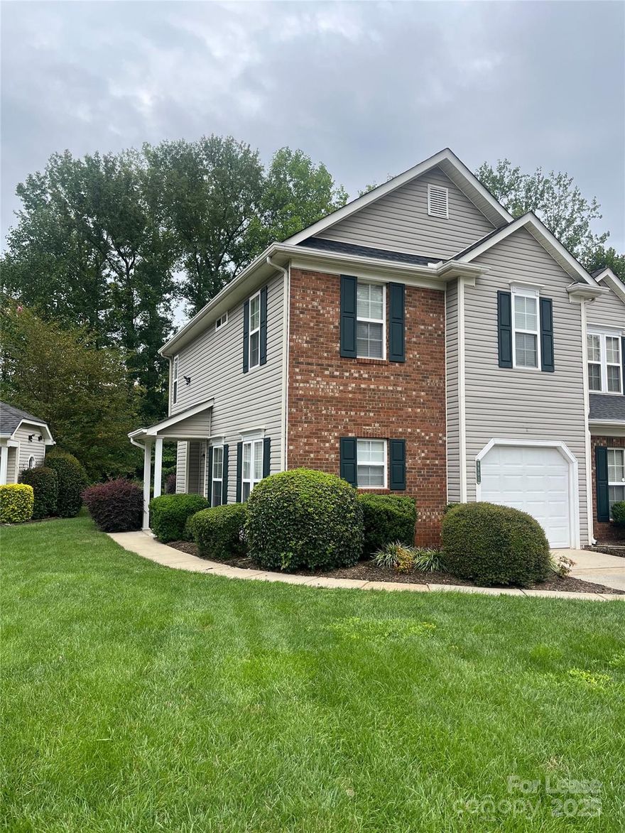Welcome to this well maintained two bedroom, two bath townhome tucked away in the Towne Meadow subdivision. Single car garage with concrete driveway. The kitchen features tile flooring, plenty of counter and cabinet space, and a pantry. The living room is ready to go with a tv mount above the decorative only fireplace. Conveniently located close to grocery, restaurants, and shopping.