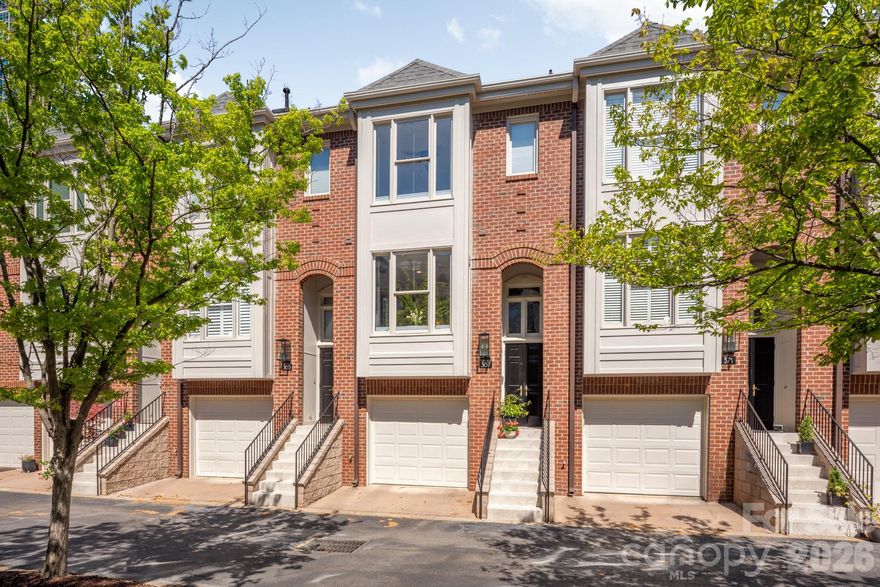 Located in the heart of Charlotte, this 3-bedroom, 3.5-bath townhome-style condo offers a flexible layout filled with natural light throughout. The main living area features bright, open spaces and direct access to a private balcony—perfect for enjoying fresh air or unwinding after a long day.

The recently renovated kitchen is a standout, featuring all-new Bosch appliances, modern finishes, and a clean, contemporary design that flows seamlessly into the living and dining areas. All 3.5 bathrooms have also been fully renovated within the last year, offering updated style and comfort throughout the home.

The second floor includes a spacious primary suite along with a guest bedroom, each with its own private bathroom, creating a comfortable and functional retreat. Upstairs, the third level provides an additional bedroom or bonus space with a full bathroom—ideal for a home office, guest suite, or creative studio.

Additional updates include fresh paint throughout, refinished hardwood floors, and recent exterior improvements—the units have just been repainted and the steps to each unit have been newly retiled, enhancing both curb appeal and durability.

Complete with a two-car garage and an unbeatable central location, this home combines low-maintenance living with close proximity to everything Uptown has to offer. Located in Historic 4th Ward and backing up to 4th Ward Park, you’ll enjoy charming neighborhood character alongside easy access to green space right outside your door.
