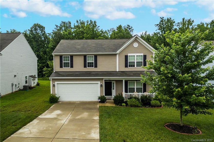 This lovely 2 Story home built in 2013 is located on a culdesac  in the sought after Mill Creek Falls subdivision is in excellent condition.  Kitchen has upgraded 42" cabinets with a dining area.  Extra Large Family Room.   Three Bedrooms and two and a half baths.  Enjoy an Open Concept Floor Plan.  This home has a large Flat Back Yard. Relax in the spacious  Loft. Large Master Suite.  2 Car Garage w/ a nice flat driveway too! Jr. Olympic sized pool, Tennis Courts, Walking Trails, and clubhouse.