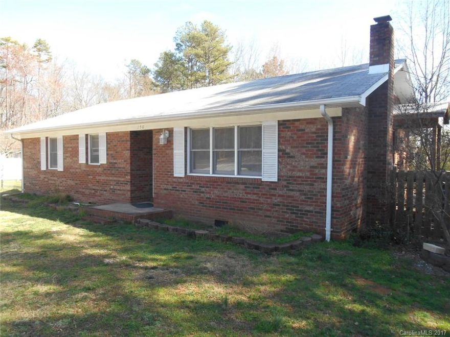 Great starter or down sizer! 1100+ sq feet. Being freshly painted. Private setting on private road. (Not a state maintained Rd.)