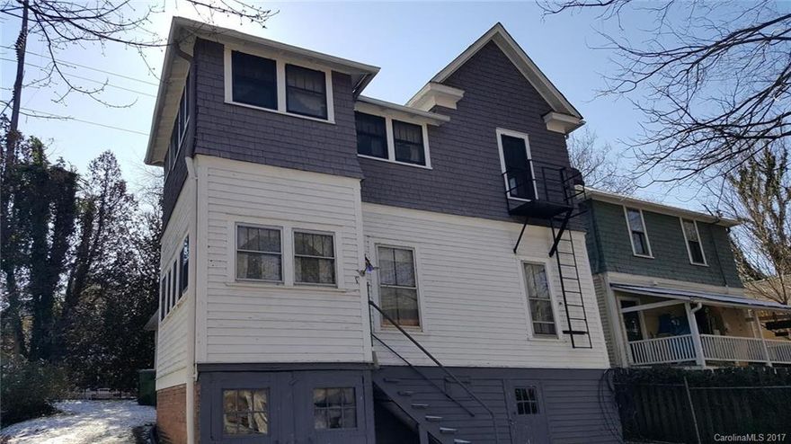 Put your hardhat on, add some elbow grease and come restore this 1920's five bedroom home in the Montford historic district.  Possible tax credits available.  The Estate of Laura R. Deal by Esther Pardue, Executor.  Highest and best by 10AM February 3rd.