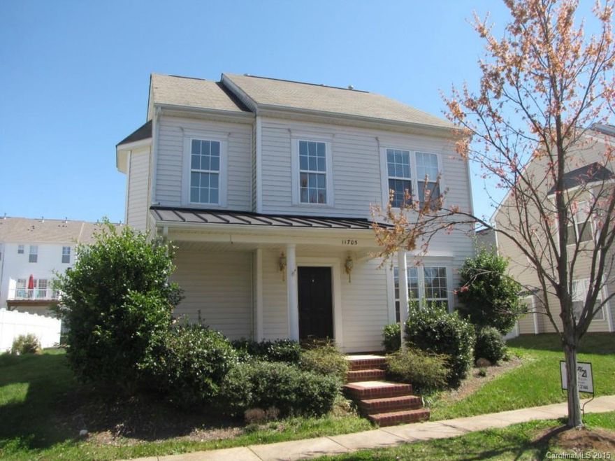 Spacious 4 bedroom home available in the heart of Ballantyne.  Located only steps away from community pool.   Floor plan features separate suite with dedicated stair access of kitchen/garage ideal for guest or roommate suite.  Neutral decor throughout.  Minutes from Ballantyne offices, I-485 and I-77.  Available immediately.