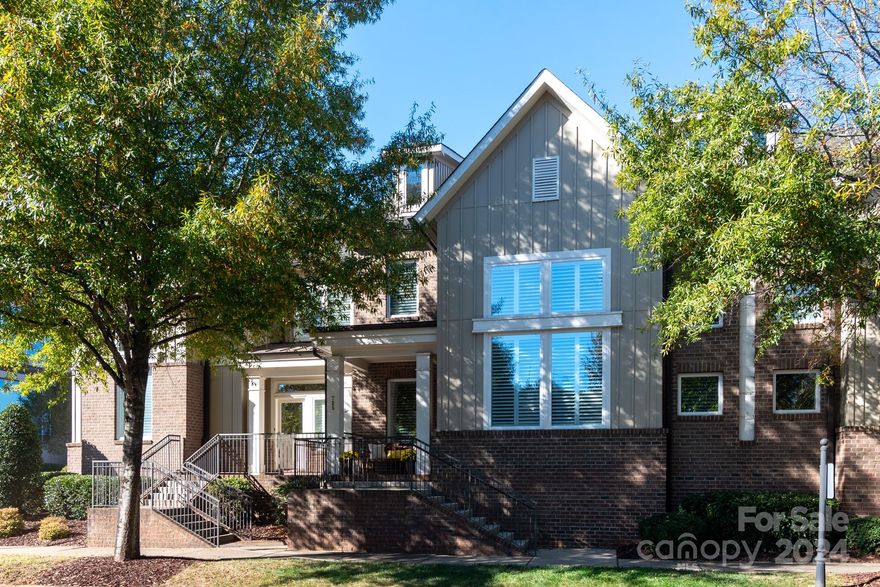 Prime location for walking to coffee shops, boutiques, grocery, numerous restaurants, historic downtown, Lake Davidson Nature Preserve & kayak/canoe launch. Stunning vaulted great room with abundant natural light from two stories of windows. Main floor features impressive 10’ ceilings and 8’ doors, extensive crown moldings, hardwood floors, gas fireplace and walls with board and batten treatments in the great room, breakfast area and mudroom.  Large primary suite with sitting area trey ceiling, custom closet system and ensuite with large soaking tub.  The kitchen features luxury frameless cabinetry, granite countertops, stainless-steel appliances with new dishwasher and refrigerator.  Beyond the kitchen, your low-maintenance courtyard offers new landscaping and an extended paver patio for plenty of space to entertain - relax with privacy. Loft & 3 bds (one large enough to be 2nd primary) up. Oversized attached two-car garage, new HVAC system and custom plantation shutters throughout.