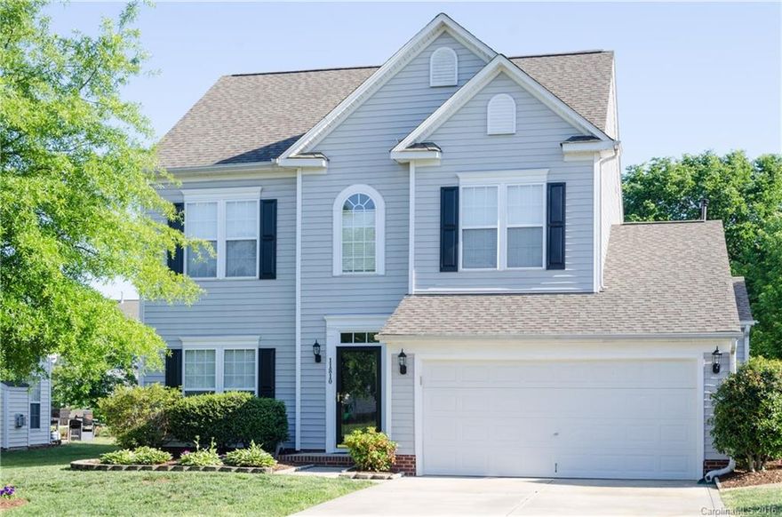 Looking for an immaculate, well kept home with organized storage space, newer counters, back splash, appliances, paint, carpet and a wash tub for dirty clean ups? You found it! There's more a Large laundry room with room for extra storage. Dbl door pantry with adjustable shelves. Powder room is tucked away from the kitchen for extra privacy. Wired for surround sound in Fam. Room. Fireplace has blower for heat. Convenient to shopping, restaurants, rec. areas, community amenities, airport & I485!