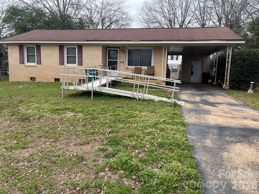 This brick ranch-style home presents a fantastic investment opportunity or a perfect project for a handy homeowner. The property features three bedrooms, one full bath, and a spacious living room filled with natural light. The kitchen offers ample cabinet space, and the enclosed carport provides a versatile area to customize as you see fit.

Situated in a mature community, the home includes flat front and back yards. While the property requires some TLC and is being sold as-is, it is an ideal canvas for your personal touch.

Please contact me today to schedule your personal tour.