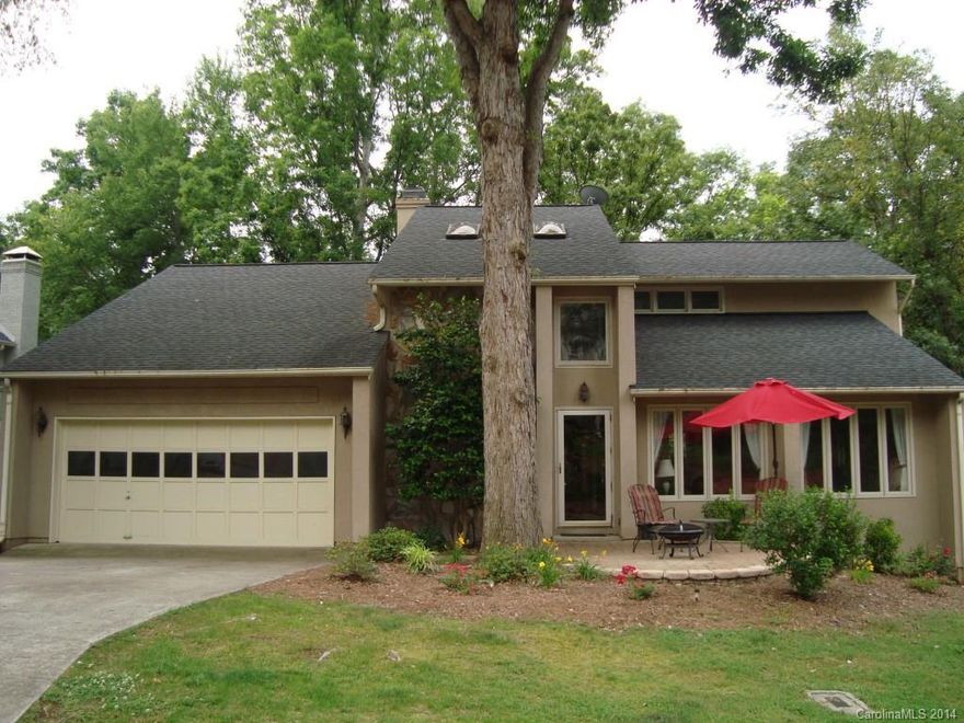 Spacious 2 story home with basement basement that includes rec & media rooms. Eat-in Kitchen has granite and stainless steel appliances. Formal DR.  Large den with fireplace. Washer/dryer included. Wooded lot. Great outdoor space with 2 decks and patio area. New Tega Cay elementary opening fall 2014 - move in and get settled before the next school year starts!
