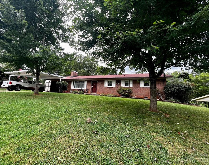 Welcome Home! All Brick ranch conveniently located near Highway 70. Home has 3 bedrooms . 1 full bath plus 2 half baths. Close to restaurants and shopping . Stone patio with brick privacy fence . Backyard comes with play house and red building in photos . Appliances include wall oven, cooktop, microwave, dishwasher , washer and dryer . Piedmont Gas for heat .