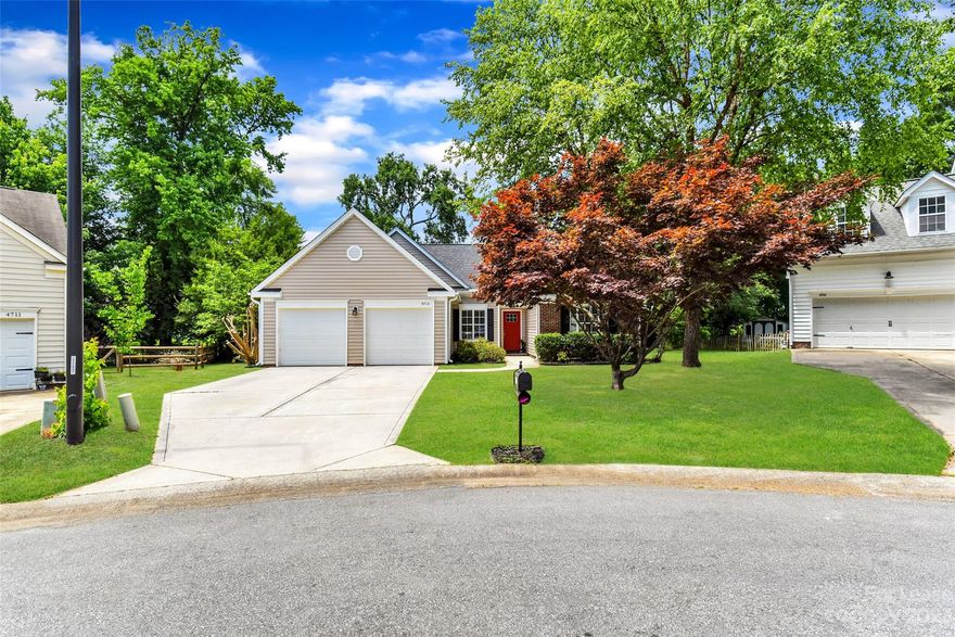 You'll love the spacious layout of this home with a formal dining room and an open plan kitchen and living room with a cozy fireplace. The eat-in kitchen features a tiled backsplash and flooring, granite countertops, SS appliances and a breakfast bar! Bay windows in the breakfast area overlook the tree-lined back yard with a patio. Your primary bedroom is at one end of the home, adorned with vaulted ceilings and an en suite bath with a dual vanity, garden tub and separate shower. At the other end of the home, two additional bedrooms share a second full bathroom offering plenty of space to spread out.

Pets are conditional based on Pet Screening results and will require a Non-refundable pet fee and monthly pet rent.

Security deposit will be the minimum of one, but not more than two months rent.

Each lease will be enrolled in our Resident Benefit Package for $39.00 per month. This package can include renter's insurance.

Some pictures may be photoshopped to enhance them.