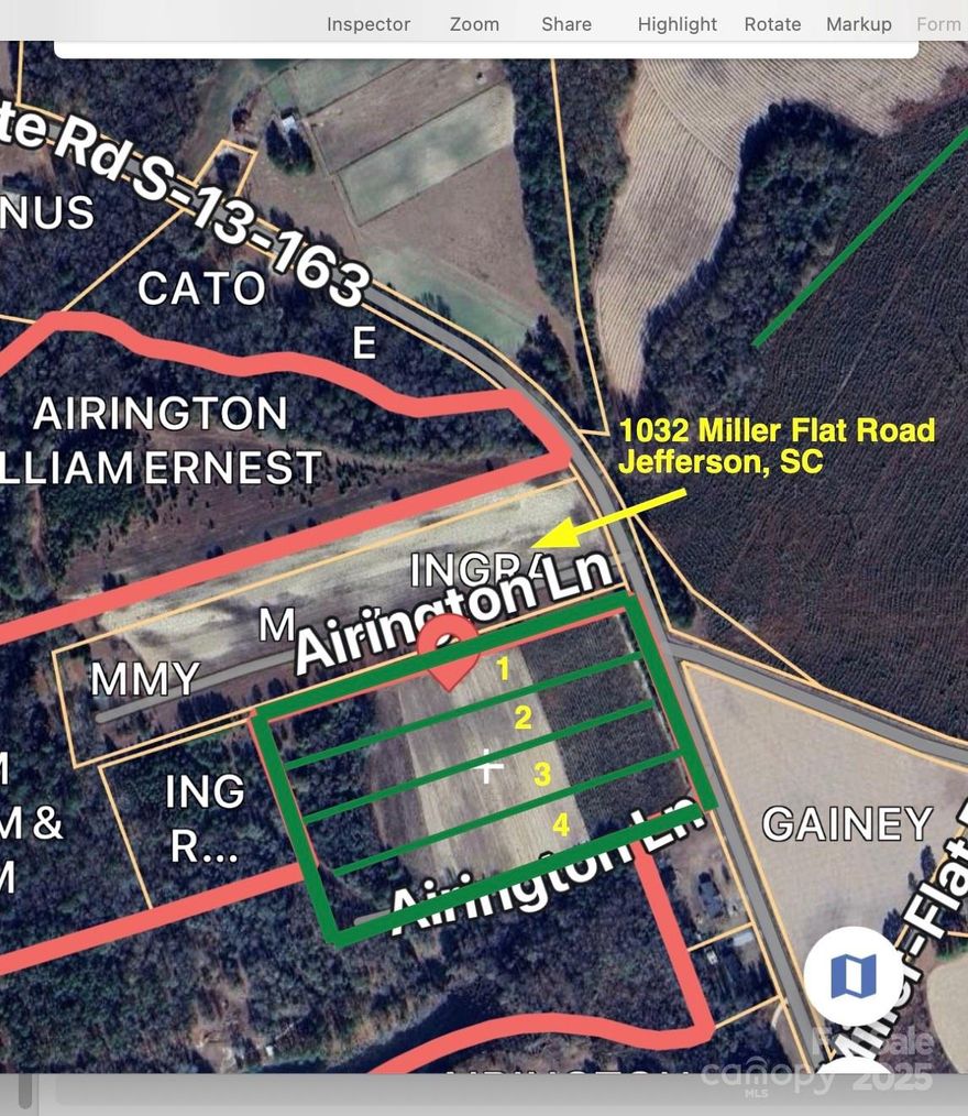 Almost 3 acres, very level building lot. Modular Homes ok.  Lot is wooded with small pines, easy to clear.