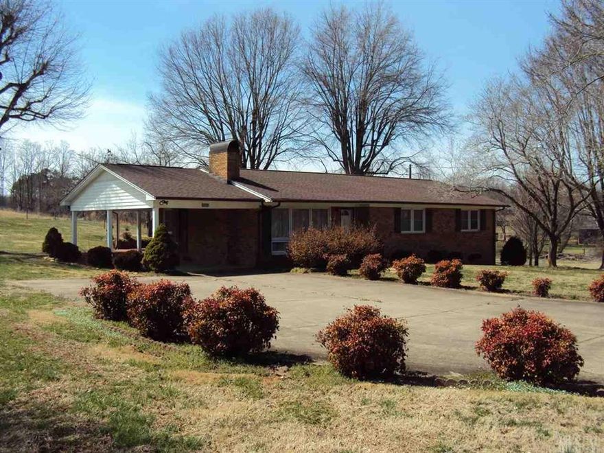 Well cared for brick ranch with a full basement. This home is situated on 3.87 acres. The home has three bedrooms with two full baths. The updated kitchen has granite counter tops. The living are has masonry fireplace with gas logs. Hardwood floors in living area and hallway. All three bedrooms are nice & spacious. The full basement offers lots of options. The rear covered porch is a great space to enjoy the great outdoors. The detached double garage has electricity. This is a great spot for the handy man in the family.