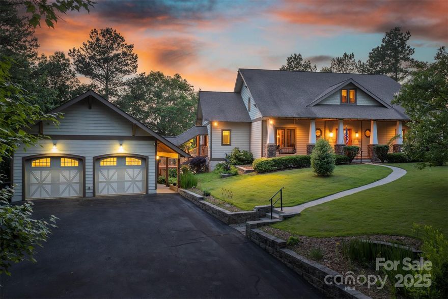 Welcome to your dream waterfront oasis! This stunning 4-bedroom, 4-bathroom residence offers 4,380 sqft of luxurious living space, perfectly positioned on the water to provide breathtaking main lake views from every room. Enjoy the spaciousness of tall ceilings and a generous living room that invites relaxation and entertainment alike. The chef's kitchen is a true highlight, featuring ample counter space and modern appliances to inspire your culinary creations. Step outside to your private dock, ideal for boating enthusiasts. The oversized 2-car garage provides plenty of storage for all your recreational needs. Experience the perfect blend of comfort and serene lakefront living in this exceptional home. Don't miss your chance to make it yours!