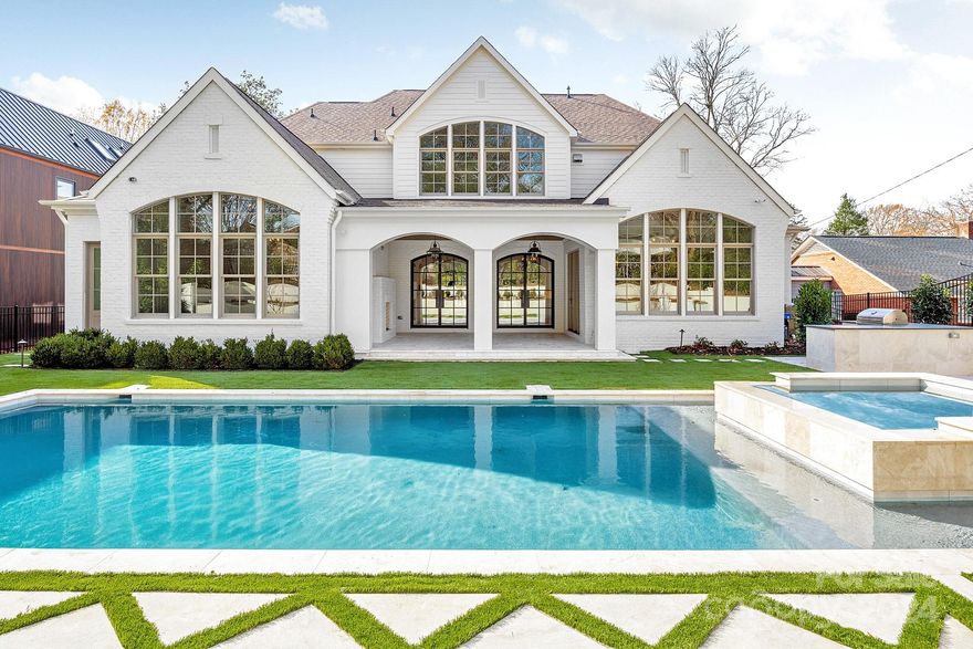 Pre-sale built by Barringer Homes. Home price does not include pool or outdoor hardscape/grilling area.