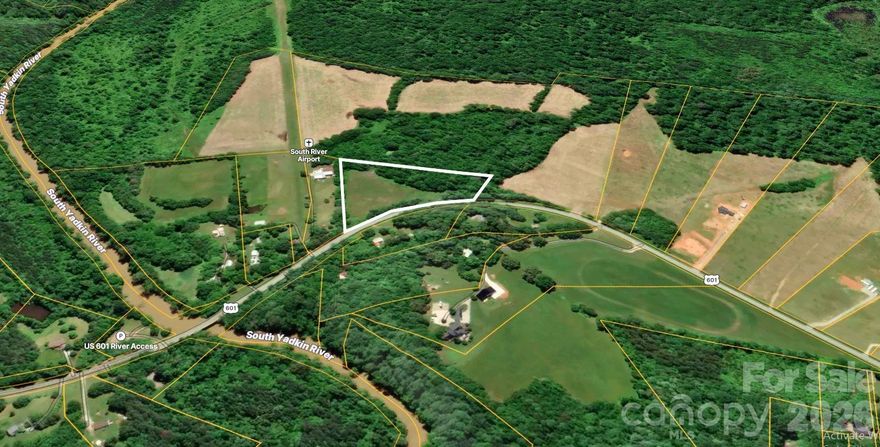 Discover 7.90 ACRES OF VERSATILE, BUILDABLE LAND with an impressive ~700 FEET OF PAVED ROAD FRONTAGE ON US HWY 601, offering EXCELLENT ACCESSIBILITY, MULTIPLE ENTRY POINTS, AND FLEXIBLE LAYOUT POTENTIAL—perfect for a CUSTOM HOMESITE, PRIVATE RETREAT, OR LONG-TERM INVESTMENT. Zoned RESIDENTIAL AGRICULTURAL (RA), this property allows SITE-BUILT, MANUFACTURED, AND MOBILE HOMES, giving you the freedom to build your way. Enjoy SPACIOUS ACREAGE FOR PRIVACY, EXPANSION, OUTBUILDINGS, OR RECREATION, plus DIRECT PAVED ACCESS FOR YEAR-ROUND CONVENIENCE. With ELECTRIC NEARBY and the option for CAMPING OR RV USE (WITH APPROVALS), this property is a BLANK CANVAS READY FOR YOUR VISION. Ideally located near Salisbury with easy access to Winston-Salem, you’ll have NEARBY SHOPPING, DINING, AND OUTDOOR DESTINATIONS while still enjoying a PEACEFUL RURAL SETTING. MOTIVATED SELLER – OPEN TO ALL REASONABLE OFFERS!