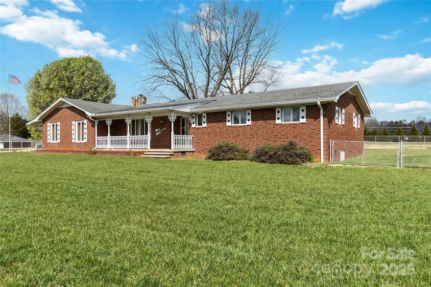 Discover the potential of this 3-bedroom, 2-bathroom brick ranch nestled on 1.22 acres of peaceful countryside. This home offers a solid foundation with a spacious layout, featuring a bright living area, a functional kitchen, and three bedrooms. Office ,Den, Living Rm ,Laundry Rm, While it does need some updating, it provides the perfect opportunity to add your personal touch and make it your own.

Beyond the home, this property truly shines with 63x25 & 20x24 two large shops, ideal for a workshop, storage, or hobby space, along with RV storage is 18x30 for your travel and adventure needs. The fully fenced yard offers privacy and security, perfect for pets, gardening, or simply enjoying the quiet country setting. Covered Patio to enjoy your coffee, If you're looking for space, potential, and a peaceful location just a short drive from town, this property is a must-see. Don’t miss this opportunity—schedule your showing today!