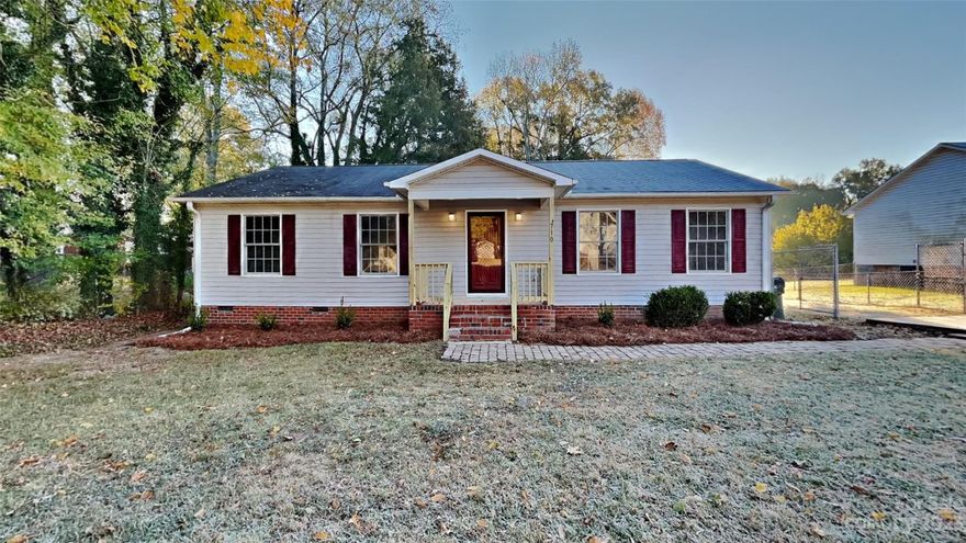 Welcome Home! This charming home sits on a large lot just minutes from I-85 and the conveniences offered by Jake Alexander Boulevard or Innes Street. Inside the front door, you are greeted by a spacious living room with plenty of space to spread out and watch a movie, or have some friends over to watch the big game. Through the doorway, you enter the generous eat-in kitchen and dining room area. This large, open area is home to the large pantry, laundry closet, and an additional spacious storage area. Down the hall, the left side is home to two secondary bedrooms, while the right side of the hallway is occupied by the full guest bath, as well as the primary bedroom. The primary bedroom features a private bath, as well. Outside, there is a large deck for entertaining or relaxing, as well as a spacious yard, and storage building. Don't miss this property, stop by today!