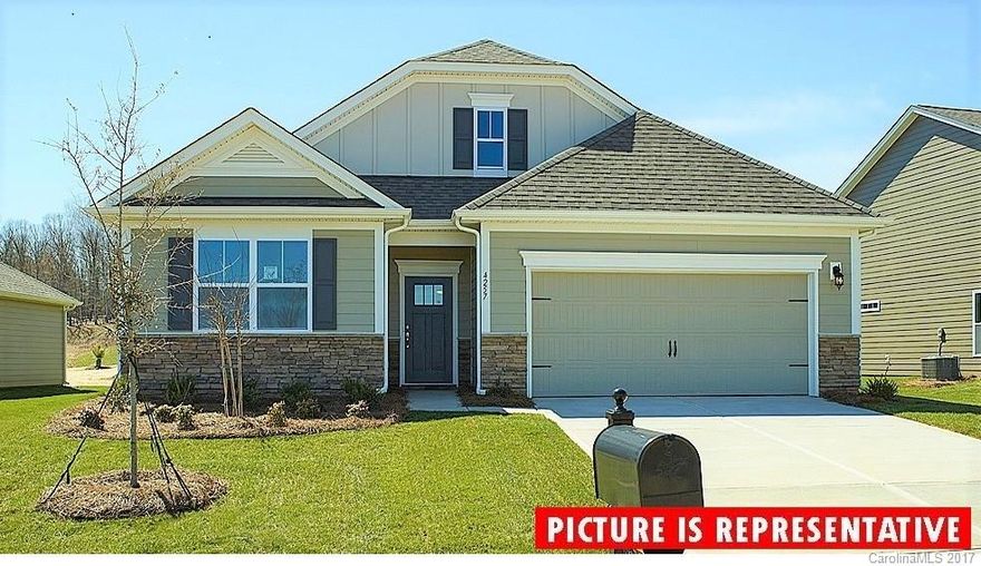 Great ranch floorplan with low maintenance yard includes  full sod and an irrigation system.  Great move in packages and amenities now being offered in our new phase of Covington!