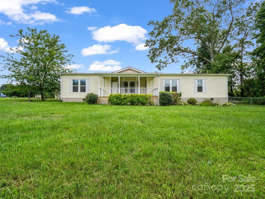 Great opportunity awaits! This 3/2 bath manufactured home is in overall good condition but does need what appears to be some minor repairs. The home sits nicely on over a half acre lot and is in a peacefull location. With two porches you can follow the sun and while away the hours with an ice tea and a good book. Seller and/or Sellers agent make no warranties or guarantees. The buyer and/or the buyer’s agent are to verify all information. Seller will make absolutely no repairs as a result of any discoveries prior to or during Due Diligence. No offer will be presented to the court until buyer has completed their due diligence. Title will be transferred via a Commissioners Deed. Please note any accepted offer must be held open 10 days after the filing of the Report of Sale for upset bids. Sale must be confirmed by The Clerk of Court, after Seller files report with the Court and the period for filing upset bids expires.