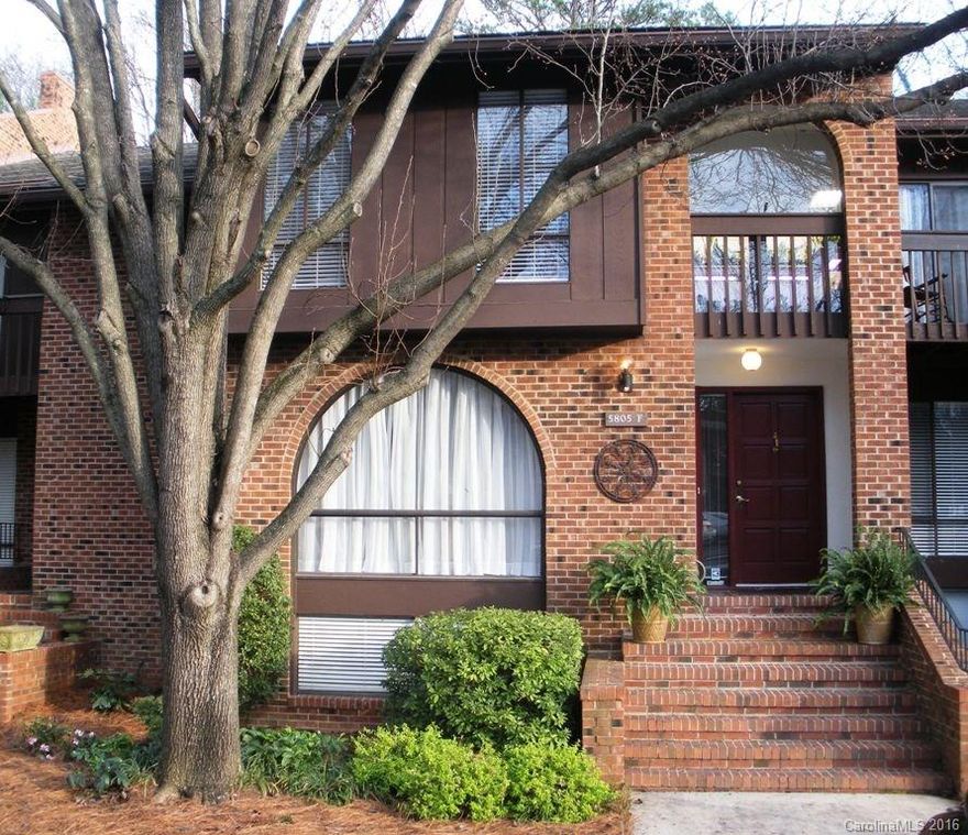 Welcome home to Southwood, South Park's best kept secret! Wonderful updated unit has 4 bedrooms, 3 full baths and 1 half bath. Kitchen has updated cabinets, granite, stainless steel, wine refrigerator and wood flooring. Living room opens to a second floor balcony overlooking a wooded back.  Large Master Bedroom features a walk in closet, balcony and updated enlarged bath with vanity area. Lower level could be second living quarters with full kitchen and opens to an enclosed garden/patio.