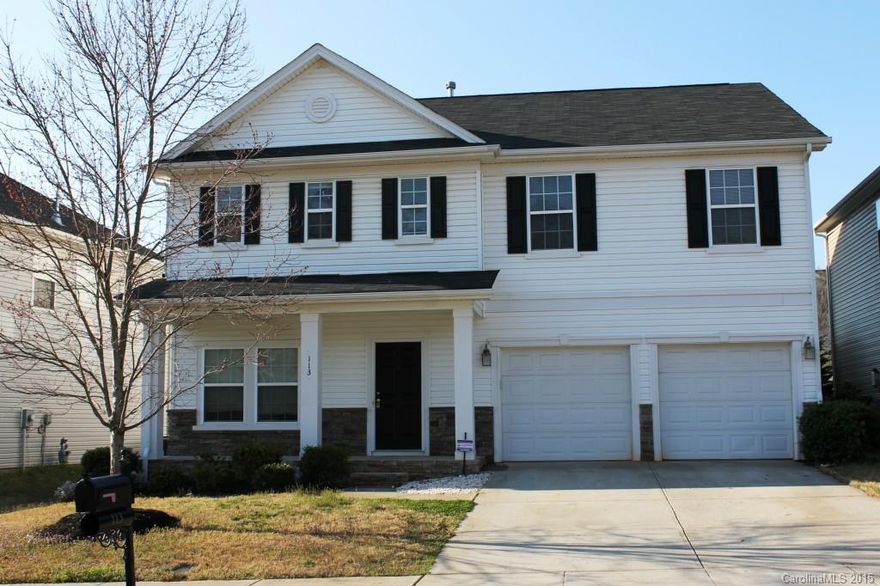 Beautiful 4 BR/3 Bath home w/lg Loft - perfect for a rec room!  Open Floor plan boasts Formal Living Room, Dining Room, Family Room & a Bedroom plus Full Bath on the Main Level.  Kitchen has been templated for Granite tops & has black appls & Spacious Breakfast Room.  Large Master Suite with Bath featuring dual vanities, garden tub & an extra large Walk-in Closet.  Rocking Chair Front Porch. Community includes awesome Pool area & Playground, with convenient access to I77, Lowes Corp & Hospital.