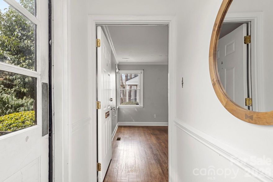 Great opportunity in highly sought-after Selwyn Village! Desirable two-story 2BR/1BA condo is ready for its next chapter. Unit needs cosmetic updates.  Whether you’re an investor seeking a value-add opportunity, or a buyer looking to customize in a prime location, this is a great chance to buy.  Nicely updated homes in the neighborhood have sold for $295K+ in the last year. Classic brick construction, convenient parking, and great access to Myers Park, Park Road Shopping Center, Montford Drive, Little Sugar Creek Greenway, South End and Uptown. Newer Range. Refrigerator and Washer/Dryer convey. Sealed crawl.  Unit NOT in flood plain. Sold as-is.