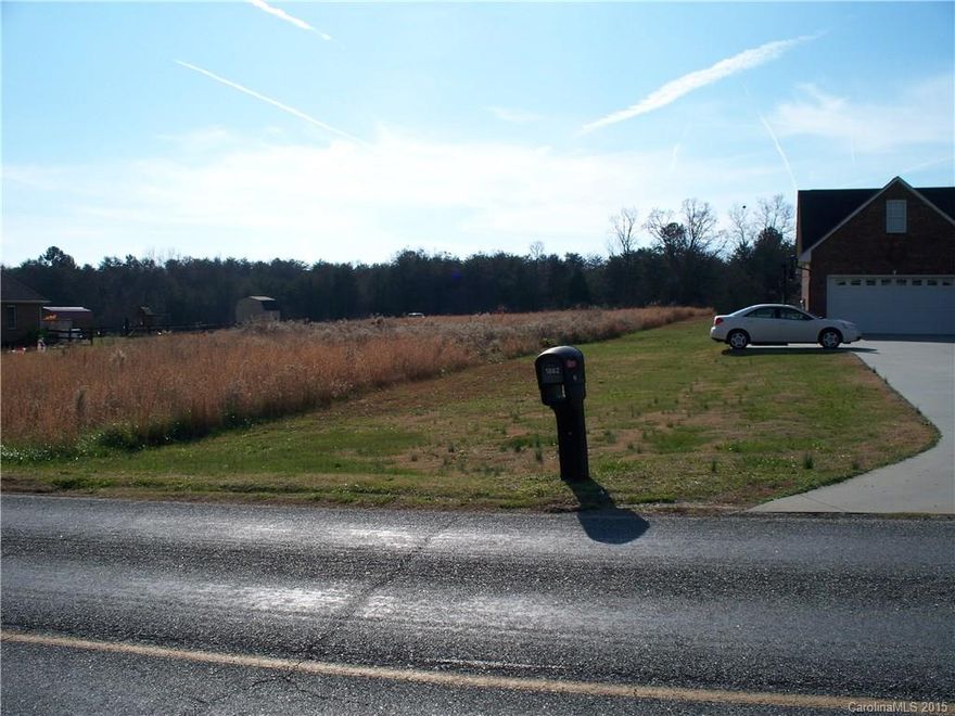 Over one acre located on Shuford Road in North Lincoln School district.
