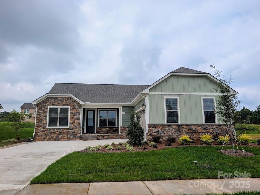 Welcome to the epitome of fantastic living! The split three-bedroom, two-bath Berkeley floor plan is not your average home.  It's a haven of good times and great memories waiting to happen. The fully loaded kitchen is like a playground for your inner chef complete with stainless steel kitchen appliances and an oversized quartz countertop island. For when you need something more formal, the adjacent dining room is where you can show off your hosting skills and indulge in a touch of sophistication. From here you can expand your entertainment space to your covered rear patio with ceiling fan. This home is all about creating laughter, hosting gatherings and living life to the fullest. So, whether you're throwing a party or having a relaxing night in this home is your canvas for unforgettable fun. Please ask about our builder incentives!