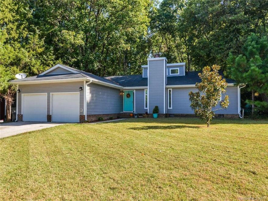 Location, location, location! This beautiful ranch home with open floor plan in popular South Charlotte is just the home you are looking for! Located on a cul-de-sac with wooded back yard is your own private oasis. Kitchen has been updated with granite countertops, newer bottom cabinets, backsplash, and dishwasher (2017). This one will not last long!!