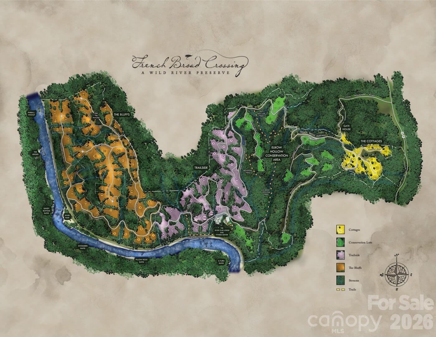 French Broad Crossing - Land