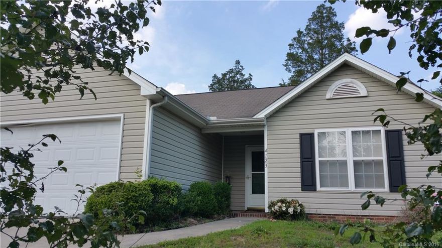 Wonderful 3 bedroom ranch home has a 2 car garage. Private backyard and new paver patio. Brand new 14 seer AC system.